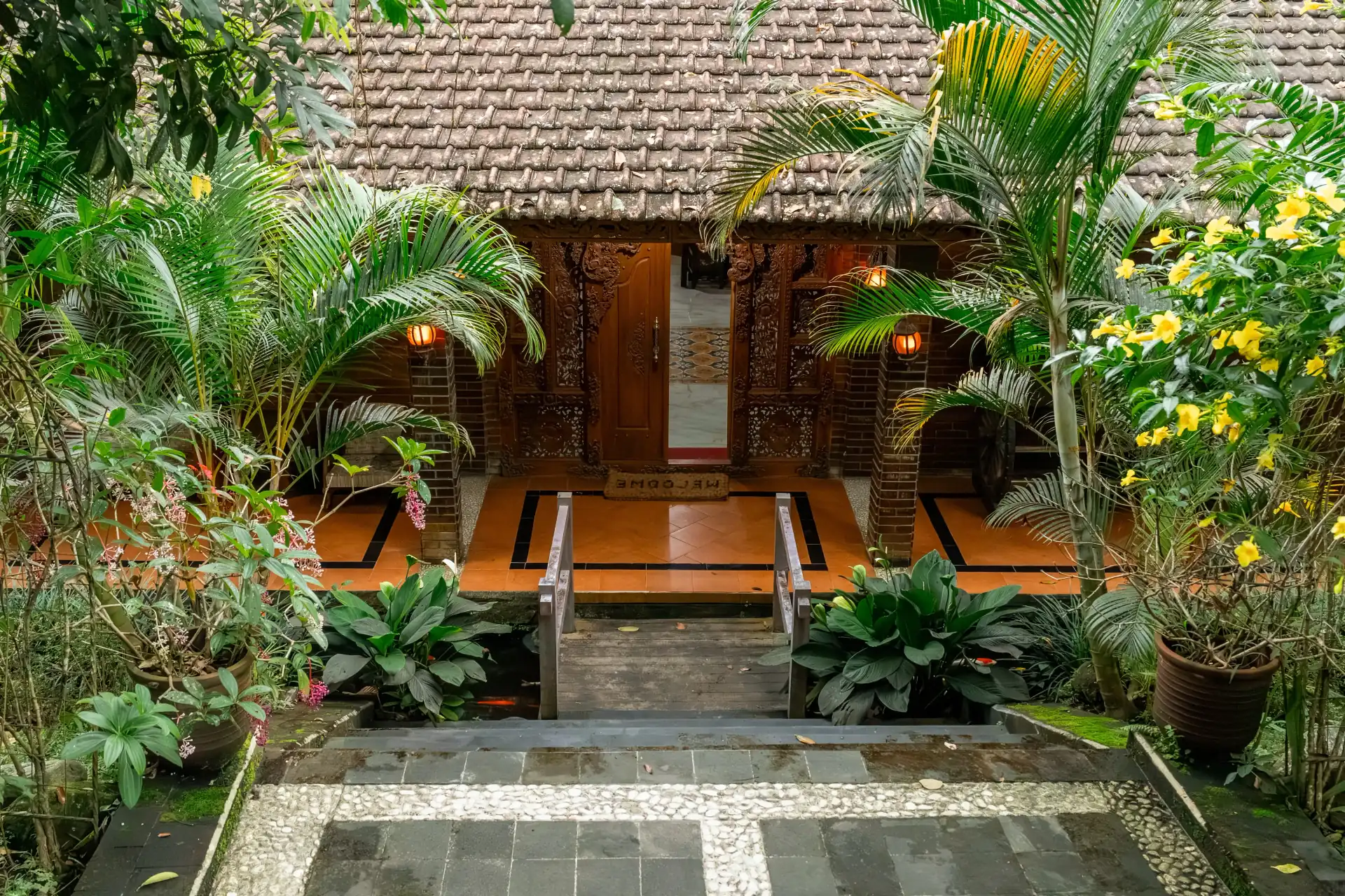 Ambience Omah Lembah Merapi